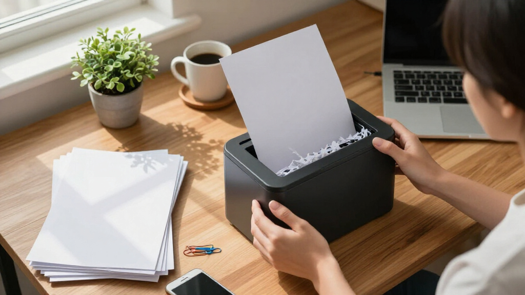 paper shredder that shreds staples and paperclips