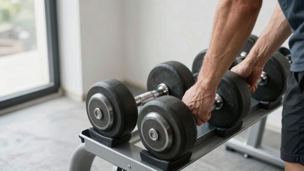 adjustable dumbbell sets