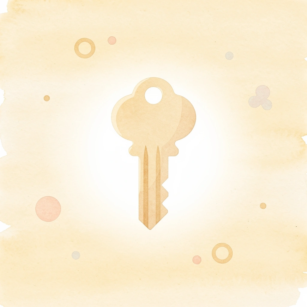 Key icon highlighting important retirement planning insight
