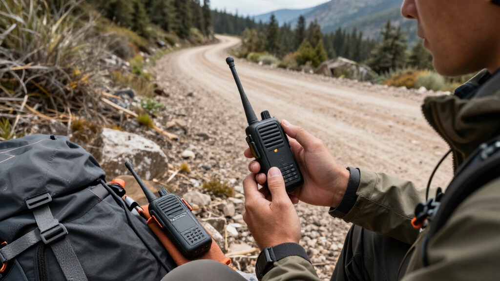 best two-way radio gmrs bundle for remote areas on off-grid road trips