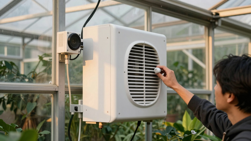 automated greenhouse ventilation systems