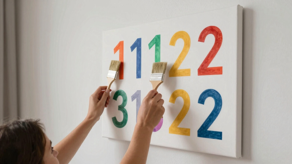 angel number wall art