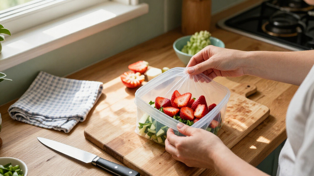 reusable silicone food storage bags