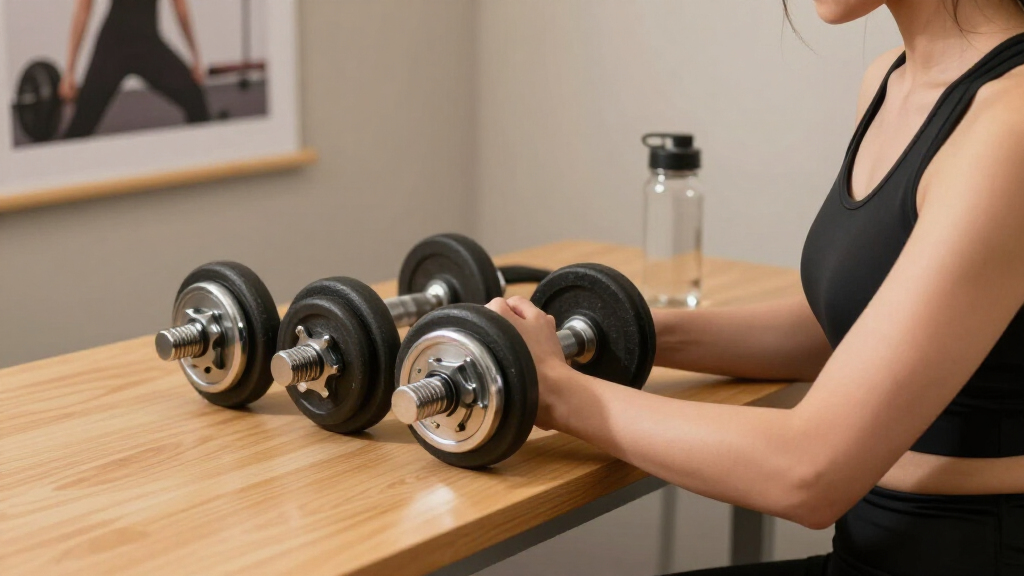 adjustable dumbbells for students