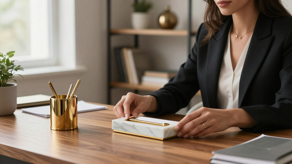 luxury desk accessories
