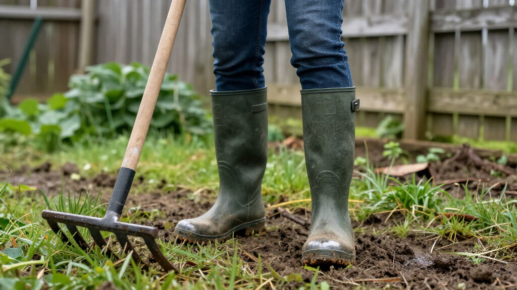 steel toe rubber boots