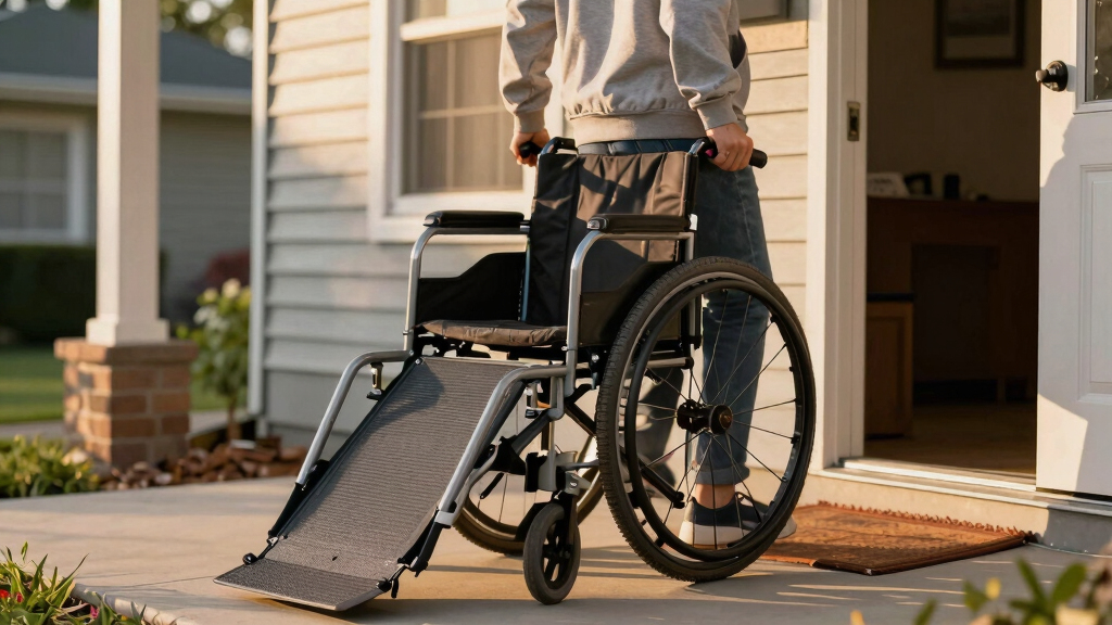 best folding wheelchair ramps