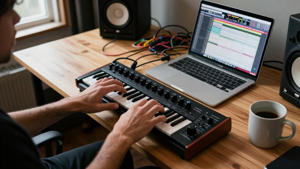 compact synthesizers for music production