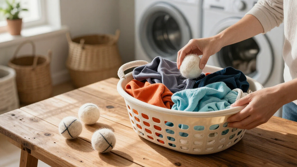 ecofriendly wool dryer balls