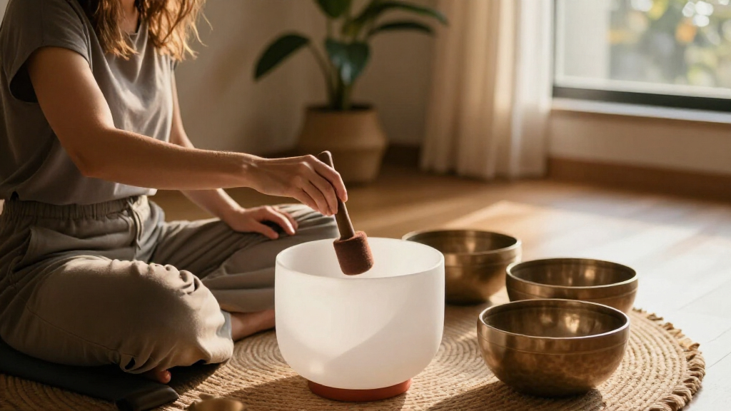 crystal singing bowls
