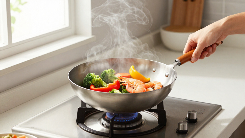wok sets for asian cooking