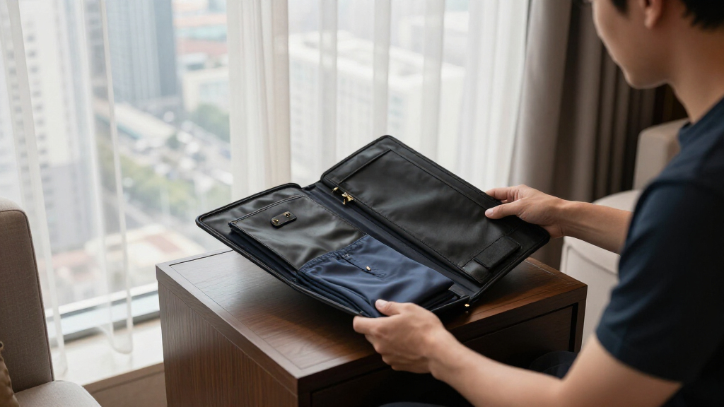 best luxury travel garment folder