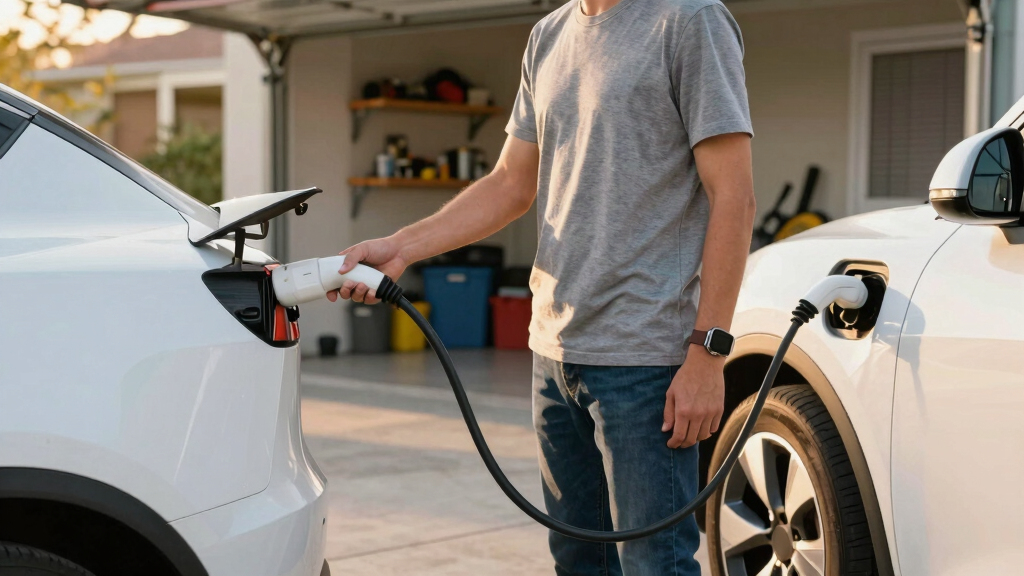level 2 ev charger for home garage