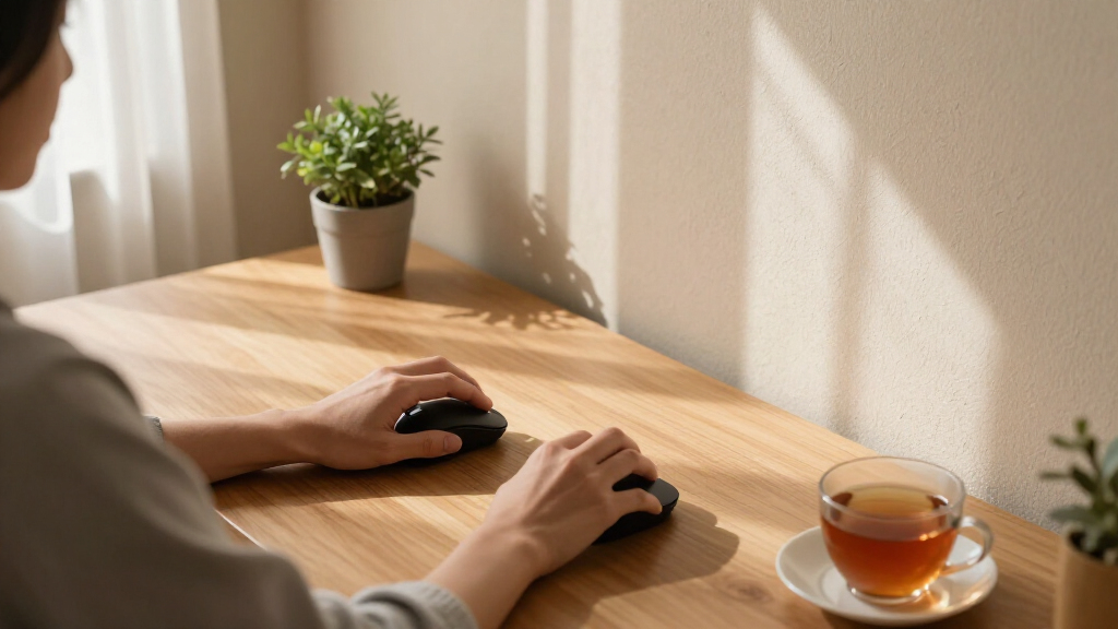 mouse wireless ergonomic
