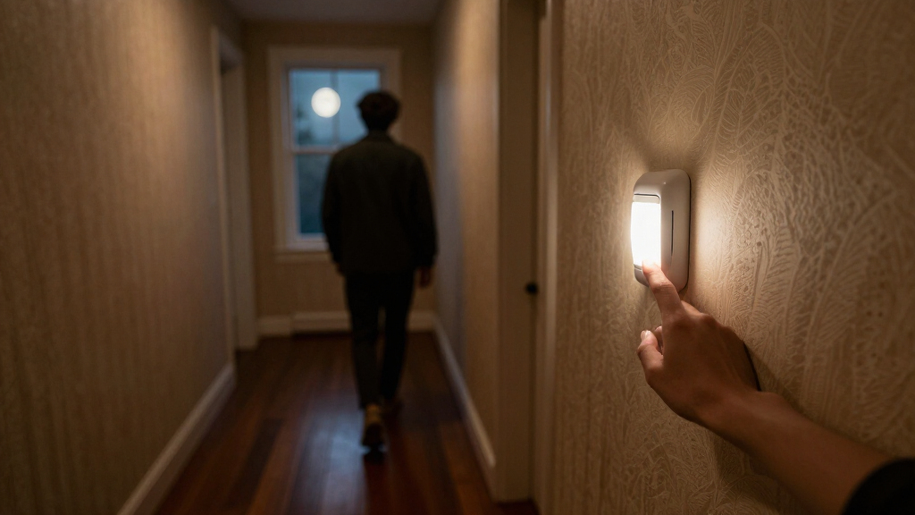 motion sensor night lights hallway