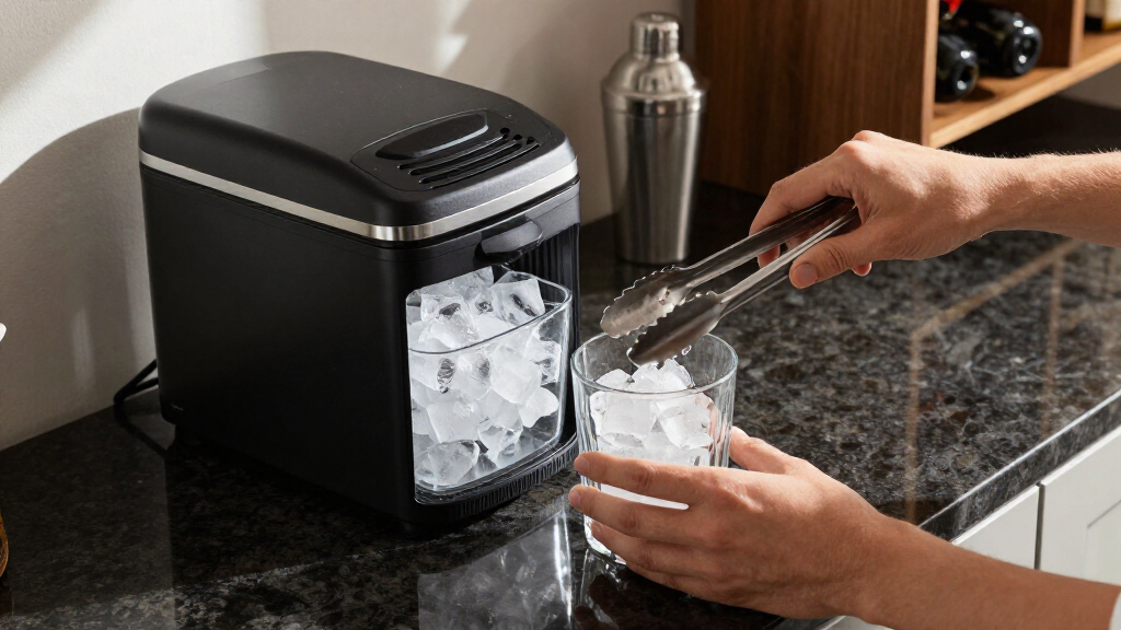 under counter clear ice maker for home bar premium