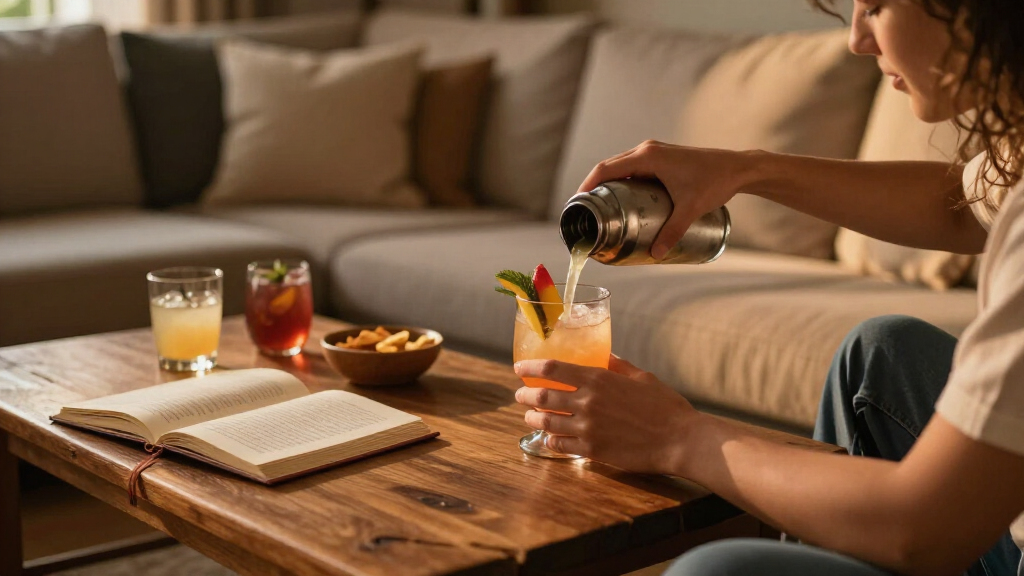 cocktail recipe books date night