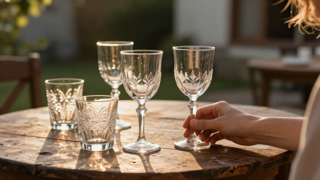 best vintage glassware sets