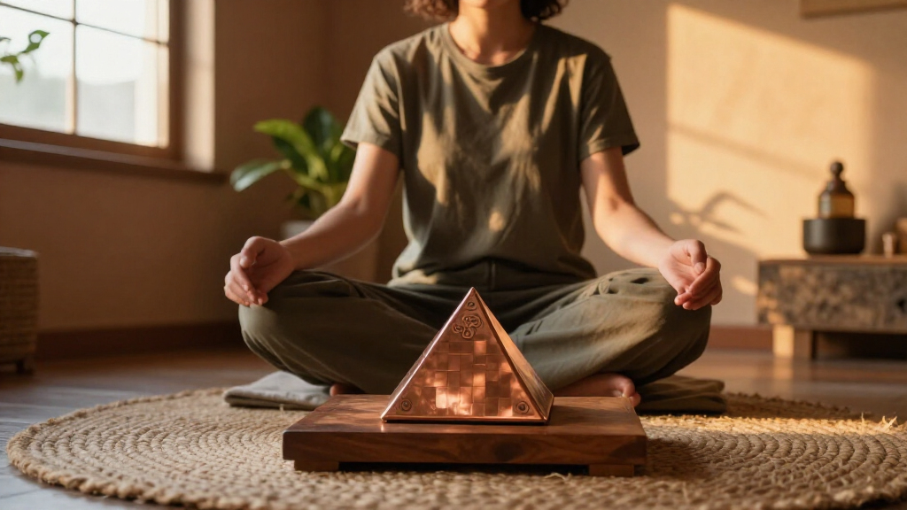 best copper pyramid for meditation space