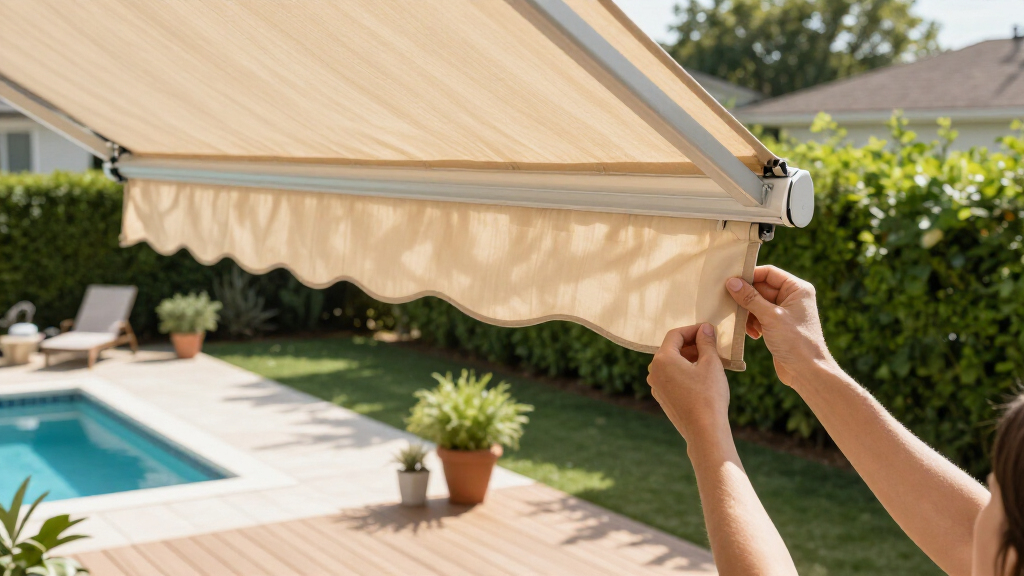 retractable patio awnings