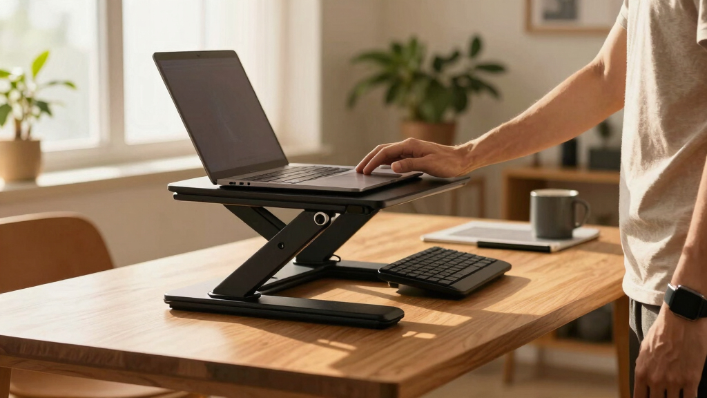 ergonomic standing desk converters