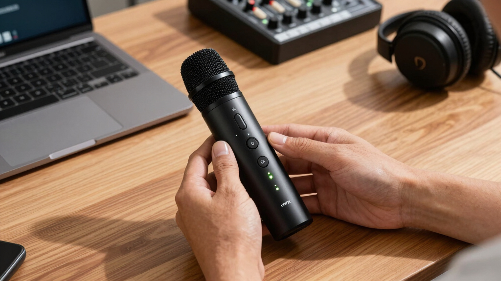 wireless portable microphones