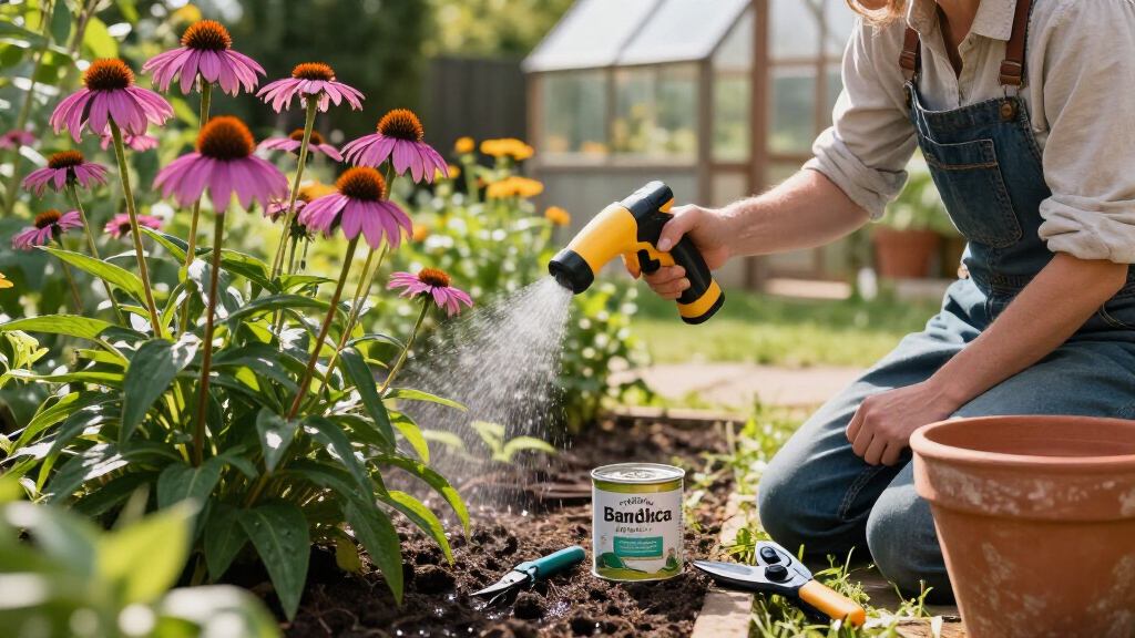 best coneflower garden care products