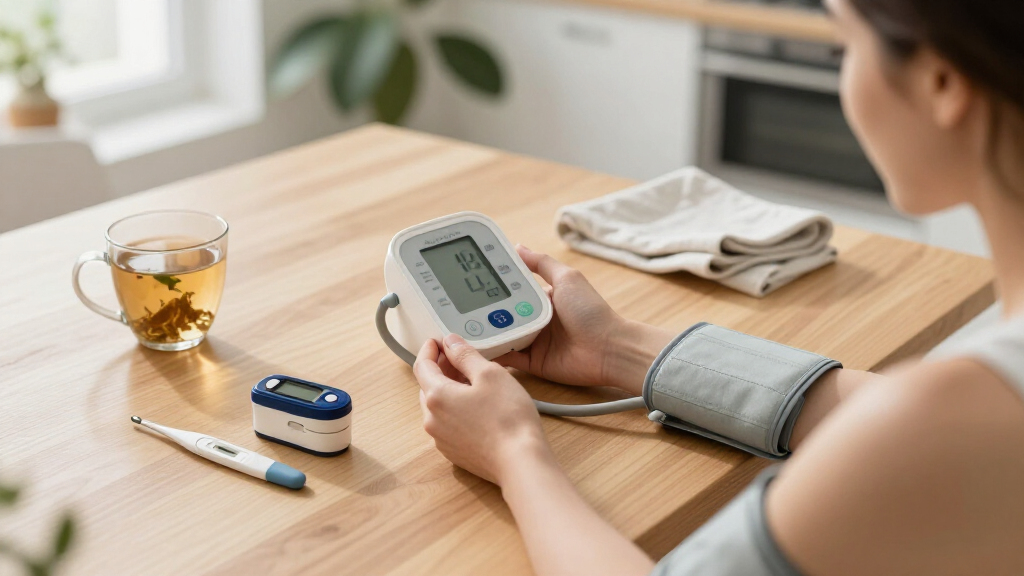 Gesundheits-Messgeräte und Schnelltests