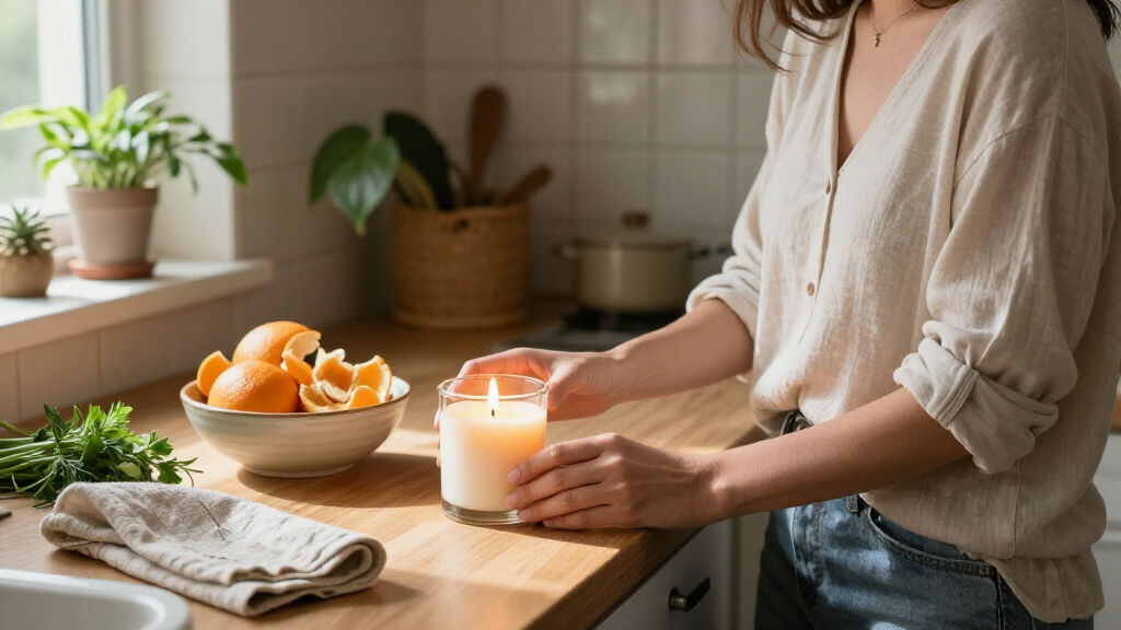 essential oil candles