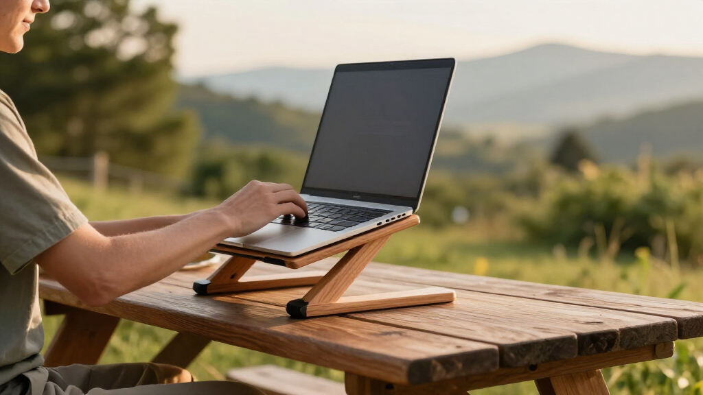 best designer monitor stand wood