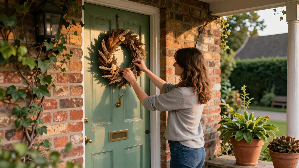 best vintage front door decorations