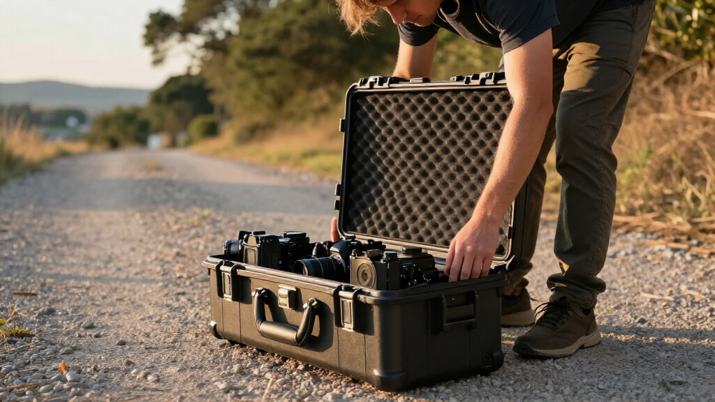 rolling hard cases for camera gear large