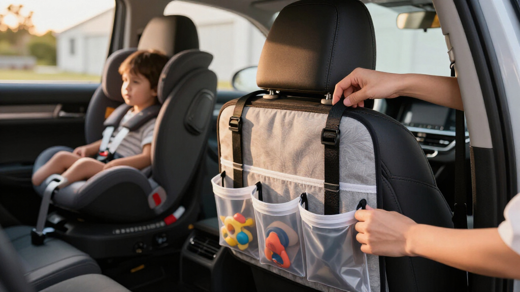 automotive seat organizers for kids