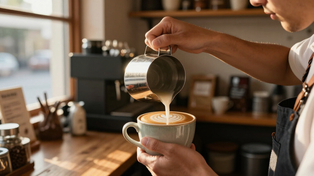 latte art milk pitchers