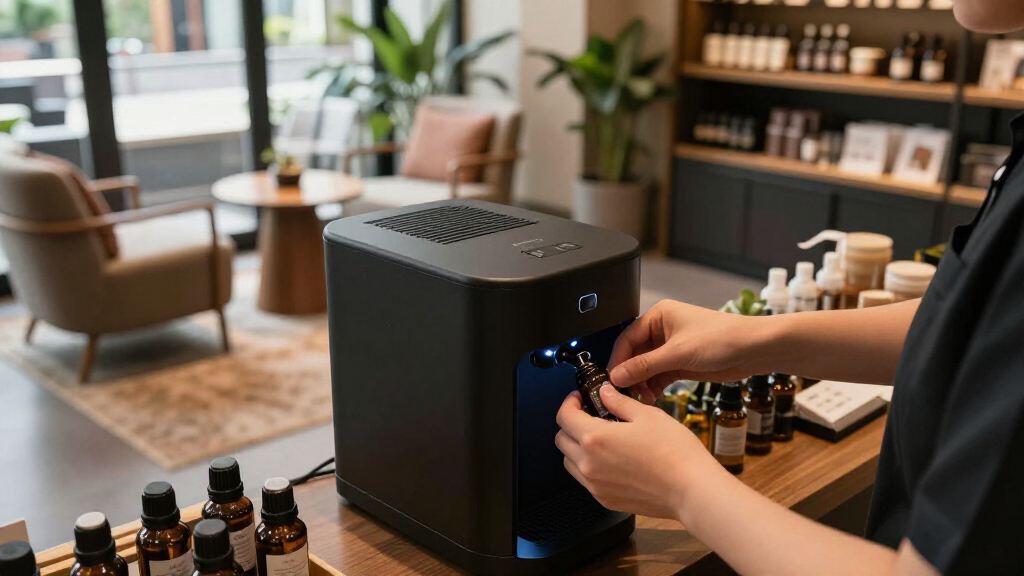 scent machine for boutique hotel lobby