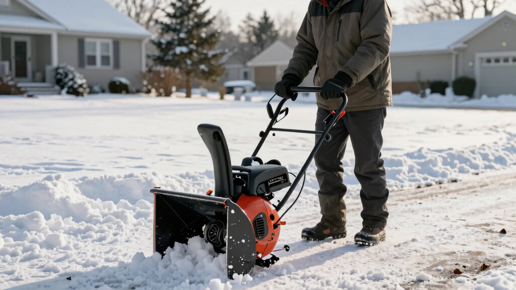 small snow blower