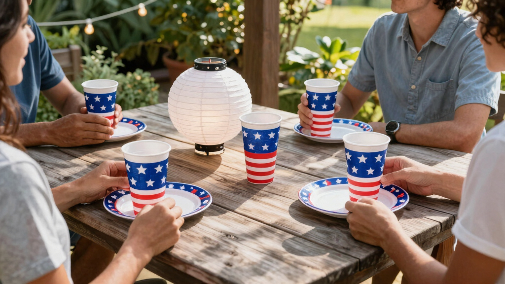 patriotic outdoor party supplies