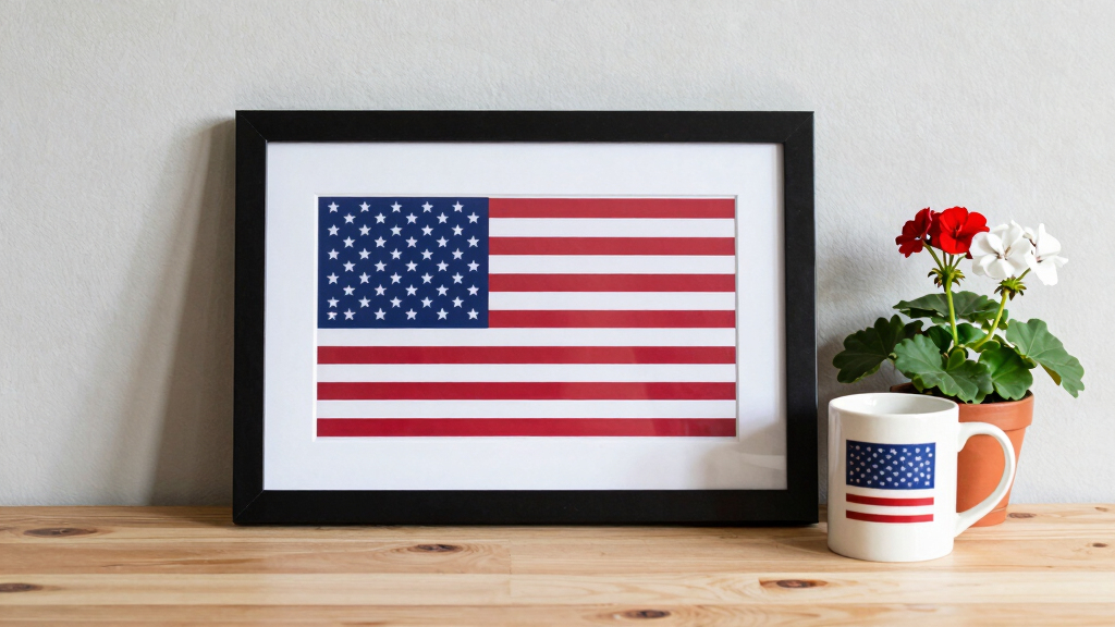 senior-friendly patriotic decor