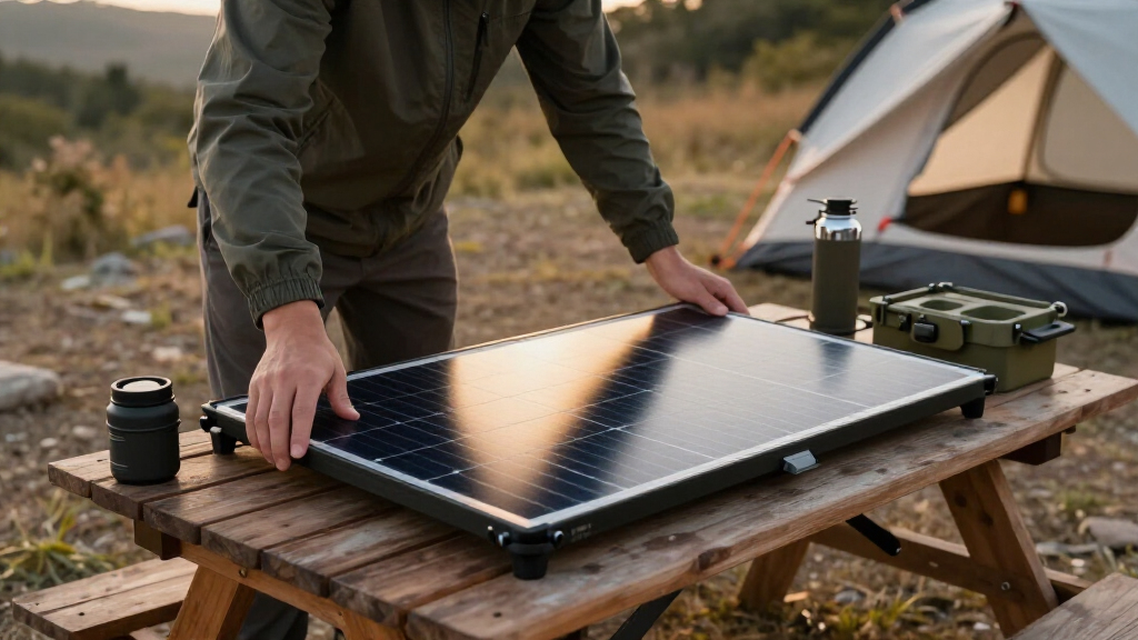 solar panel kits for camping premium