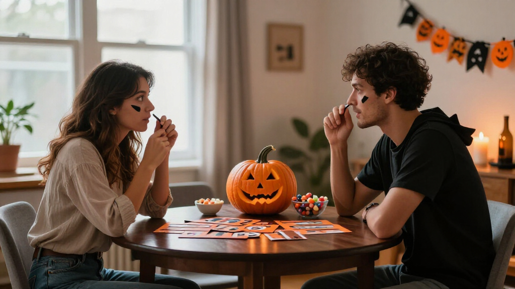 Halloween date night games for couples