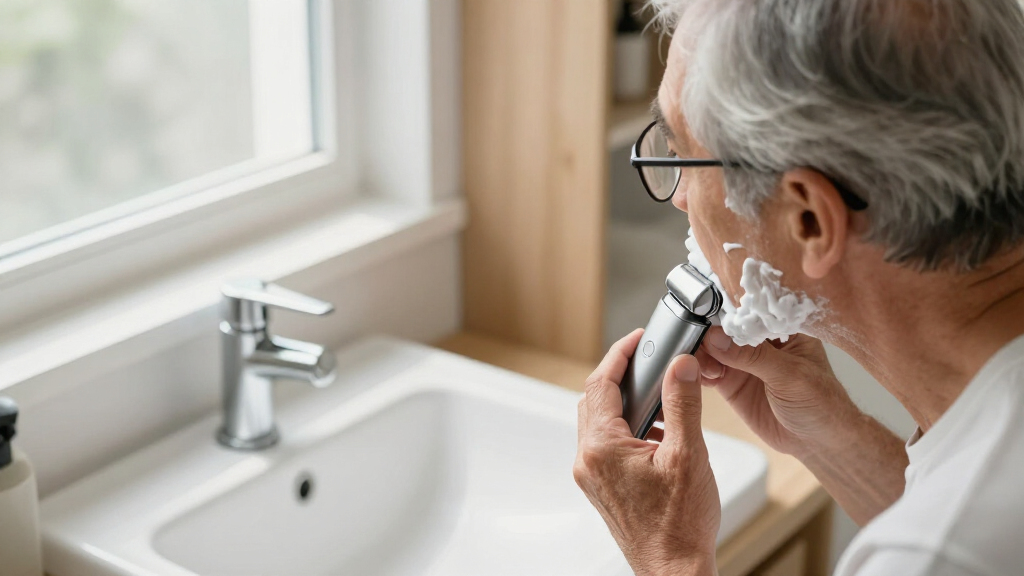 shaver for elderly skin