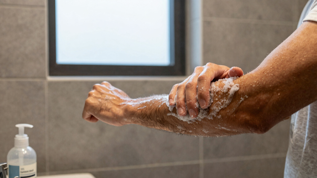 best men's exfoliating body scrubs