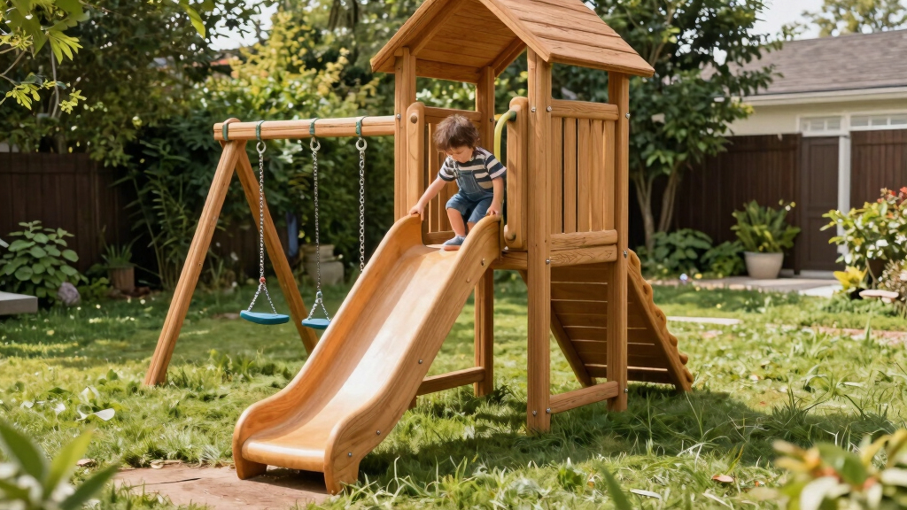 15 Best Wooden Backyard Playsets for 2026
