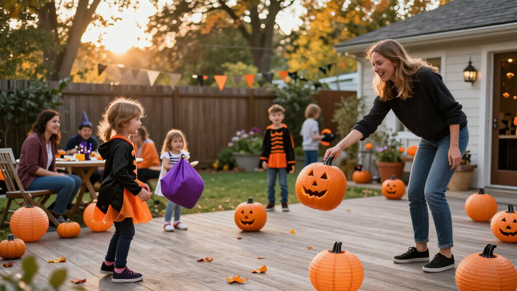 Halloween party games for families