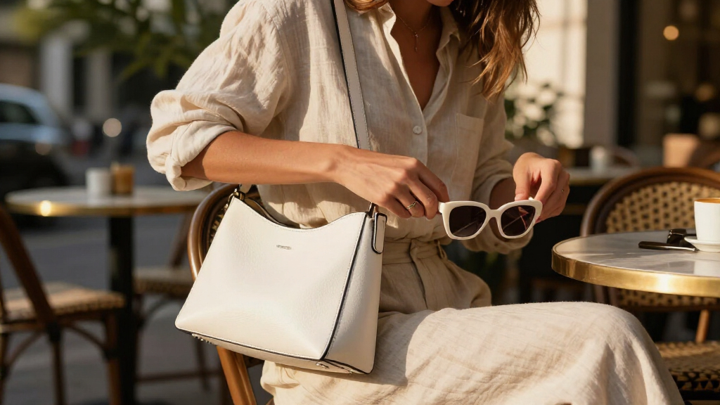 best white fashion accessories