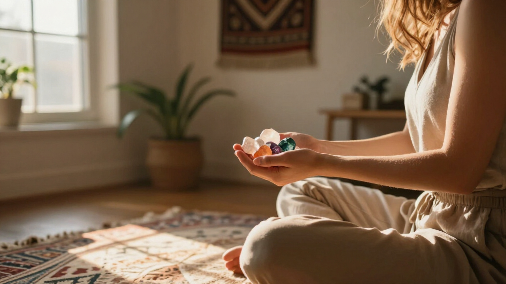 chakra healing crystals