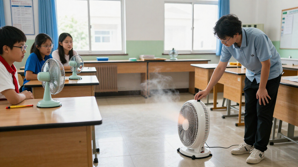 fan heater with tip over protection
