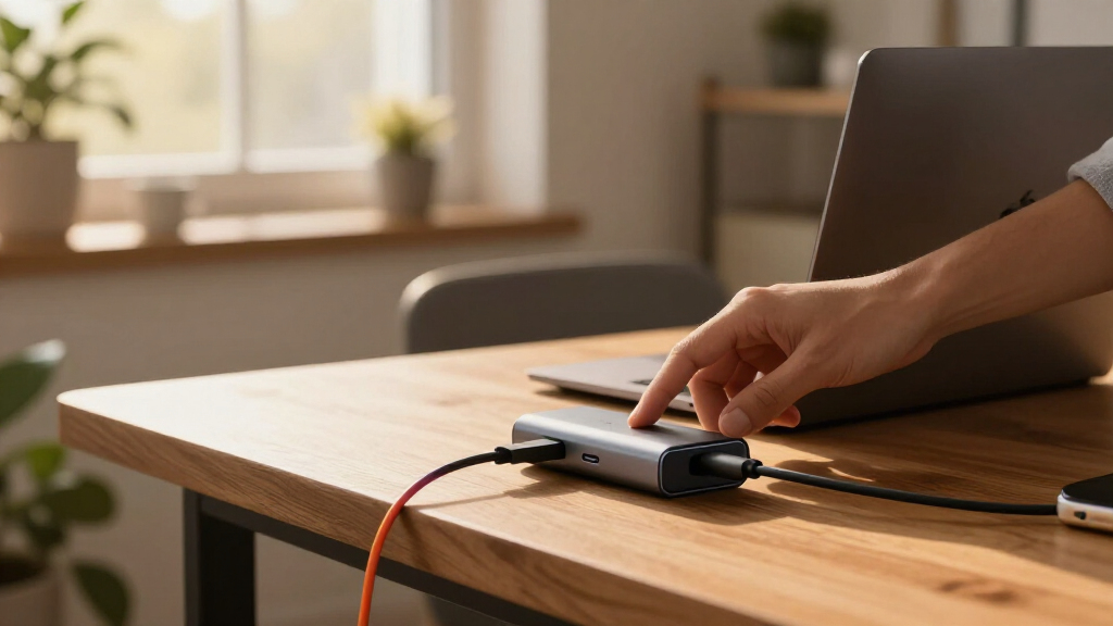best thunderbolt dock for MacBook desk setup