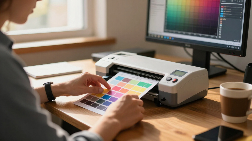 spectrophotometer for printer profiling