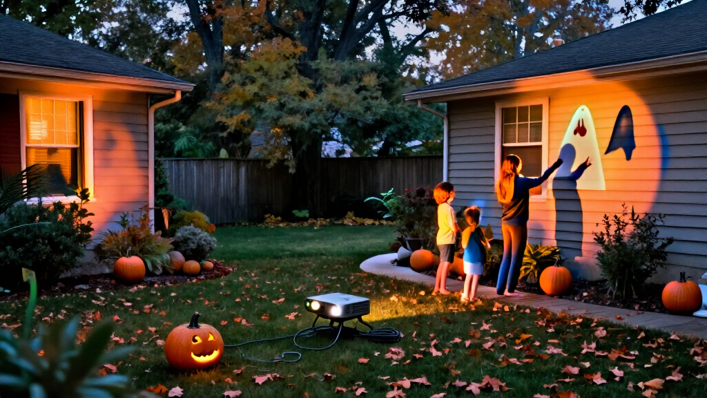 Halloween outdoor projectors
